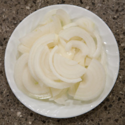 Soy-Glazed Chicken Wing Recipe - sliced onions