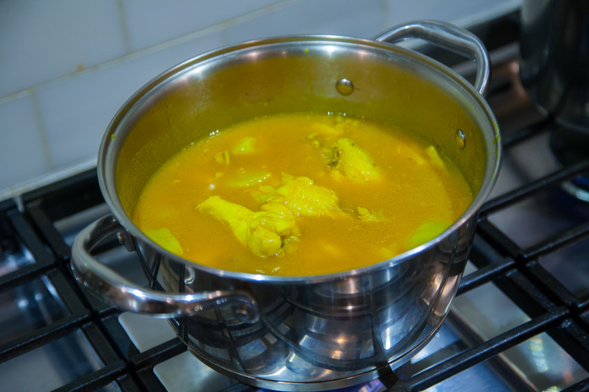 Curry Chicken Wings - Preparation