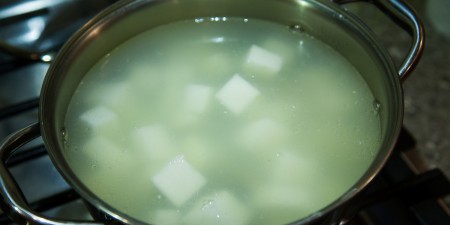 Daikon Pork Bone Soup - Preparation