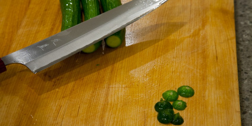 Chinese Cucumber Salad - Preparation