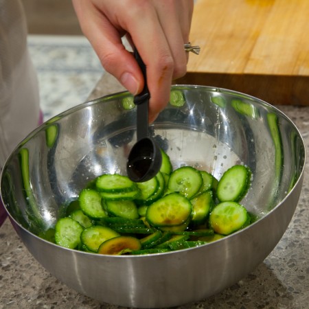 Chinese Cucumber Salad - Preparation
