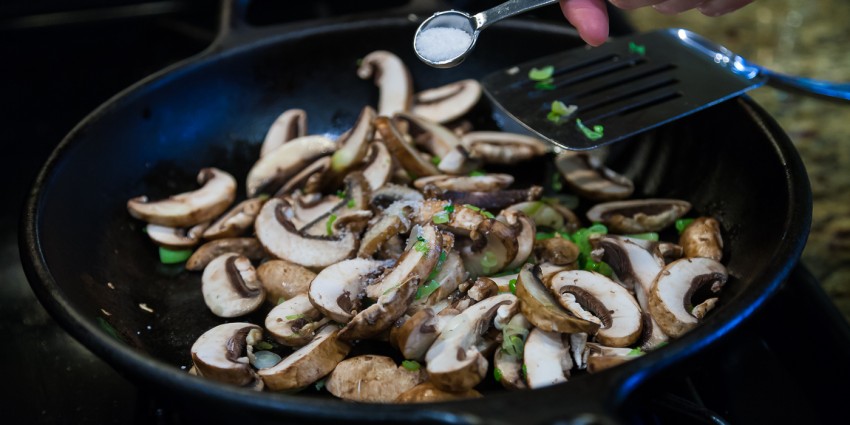 Mushroom Tofu Stir Fry - Preparation