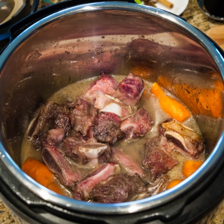 Instant Pot Braised Beef with Carrots - Braising