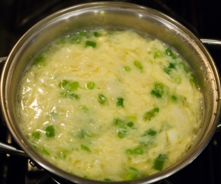Quick and Easy Egg Drop Soup - Preparation
