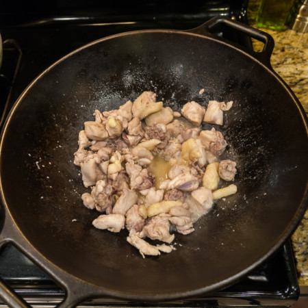 Mala Chicken - Preparation