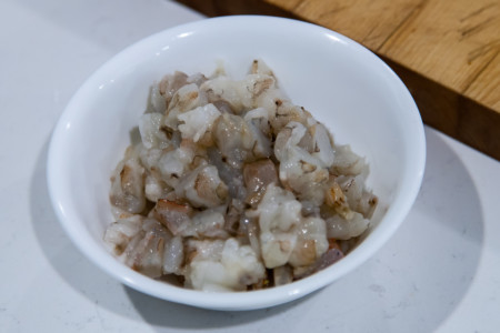 Chinese Pork, Leek, and Shrimp Dumplings and Pot Stickers - Dumpling mix
