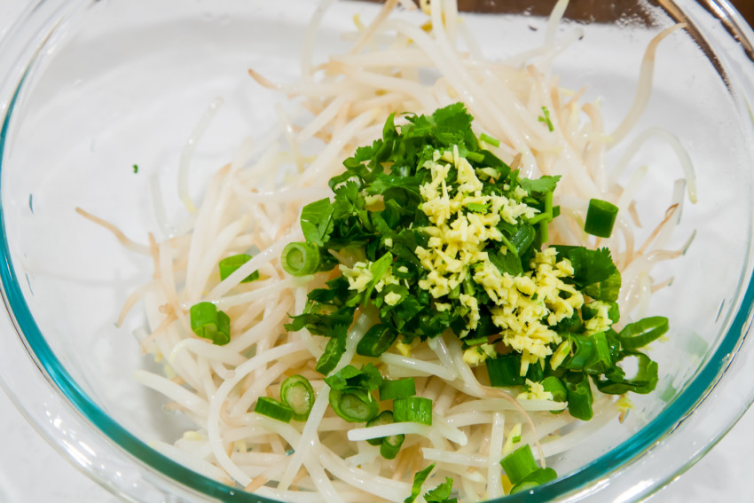 Mung Bean Sprouts - Preparation