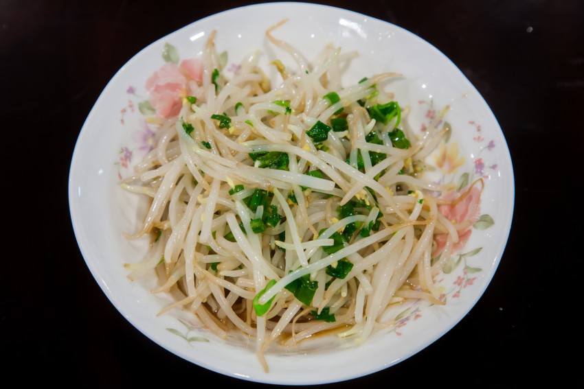 Mung Bean Sprouts - Completed Dish