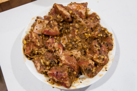 Pork Spareribs with Black Bean Sauce - Preparation