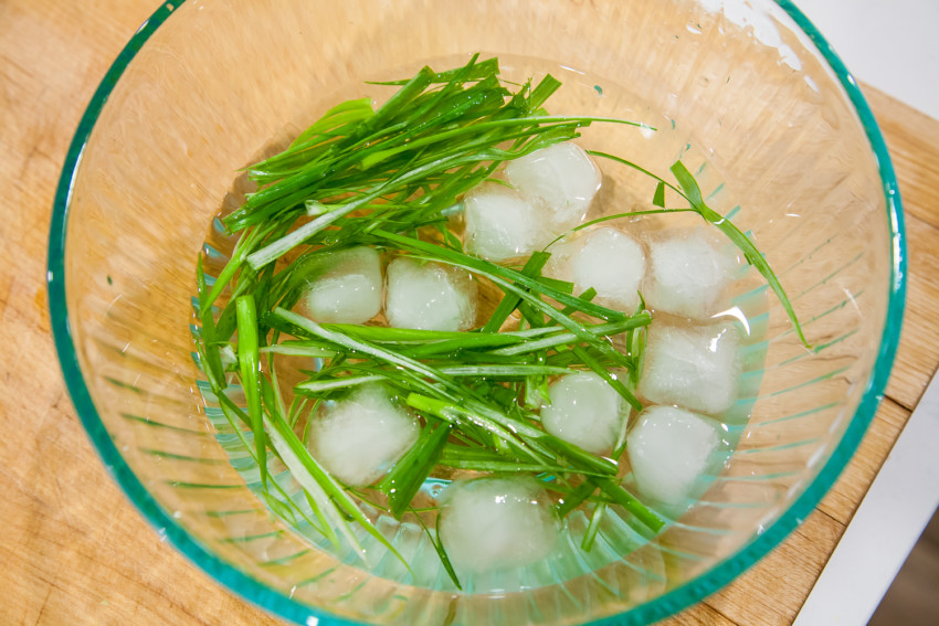Steam Garlic Scallops with Vermicelli - preparation