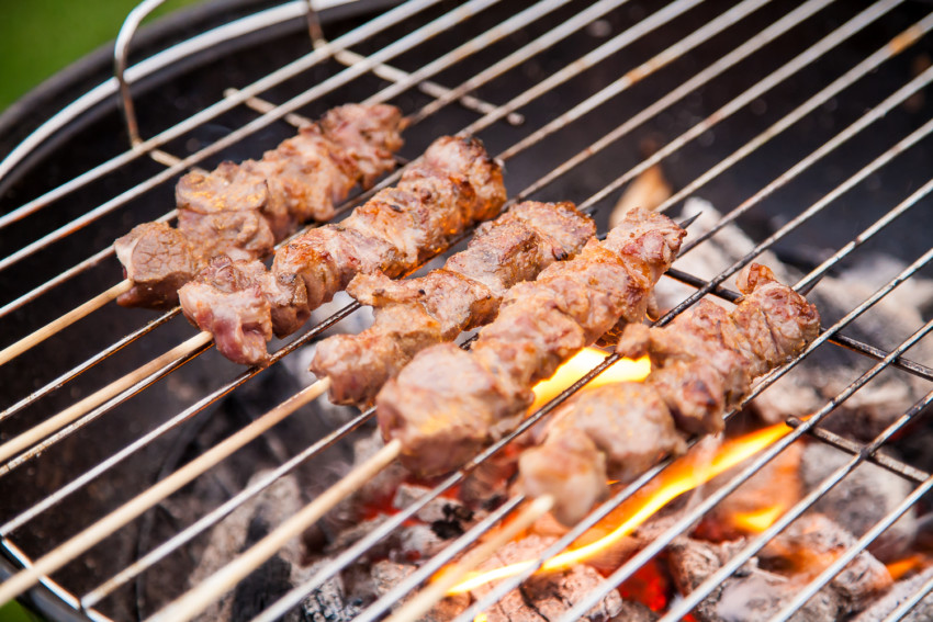 Lamb Kebabs - Grilling