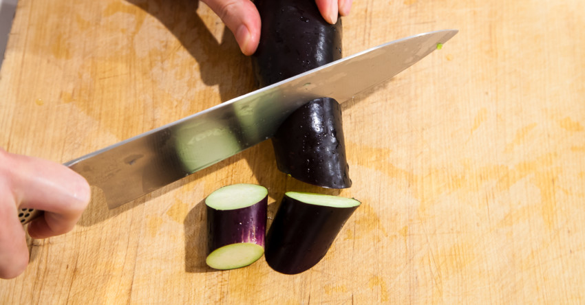 Three Treasures from Earth - Chopped Eggplant