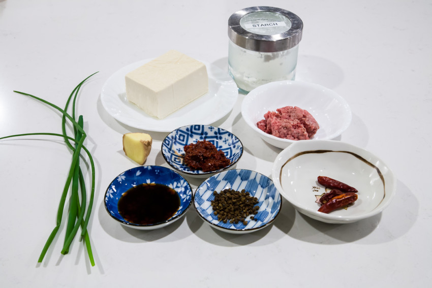 Mapo Tofu - Ingredients