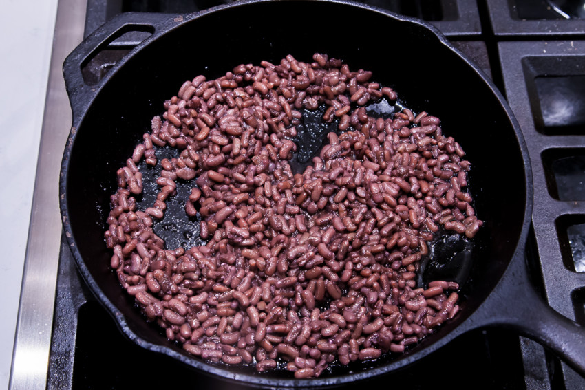 Red Bean Paste - preparation