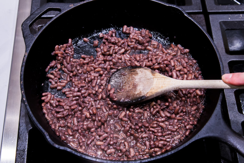 Red Bean Paste - preparation
