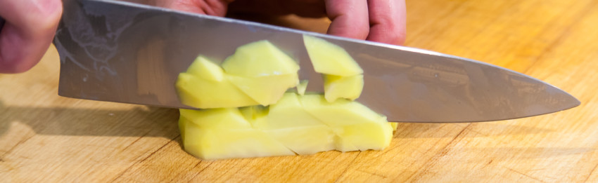 Chopped Potatoes