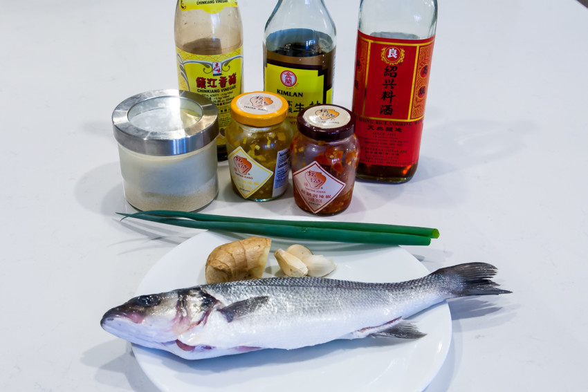 Pickled Chili Whole Fish - Ingredients