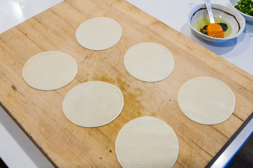 Improvised Chinese Scallion Pancakes - Preparation