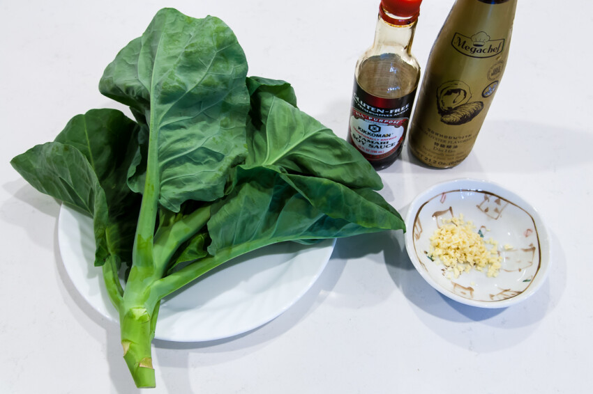 Chinese Broccoli with Oyster Sauce- Ingredients
