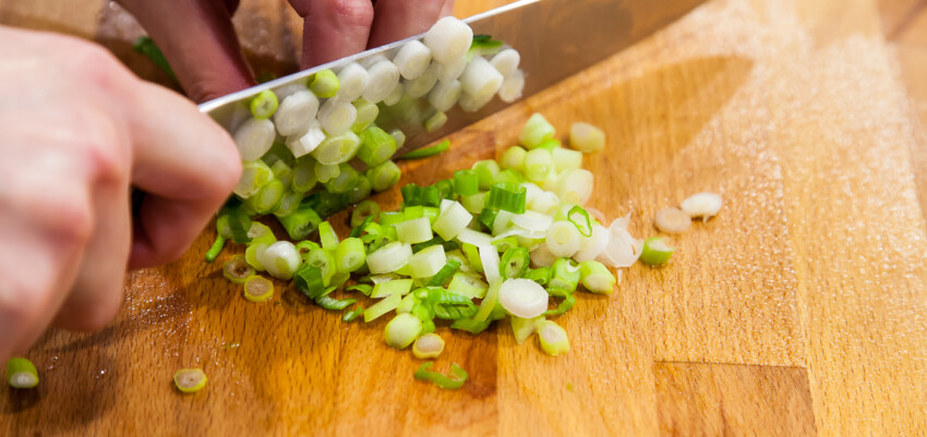 Chopped green onions