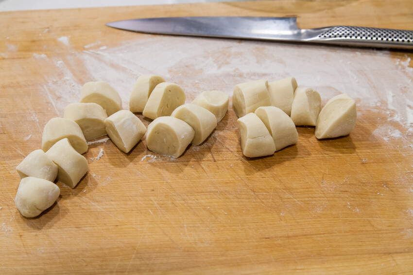 Homemade dumpling wrappers - making the wrapper
