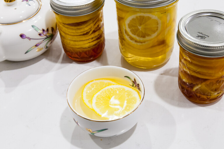 Lemon Honey Tea Base - Completed Recipe