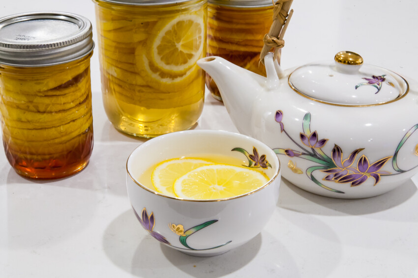 Lemon Honey Tea Base - Completed Recipe