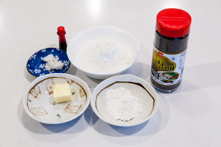 Tang Yuang - Glutinous Rice Balls - Ingredients