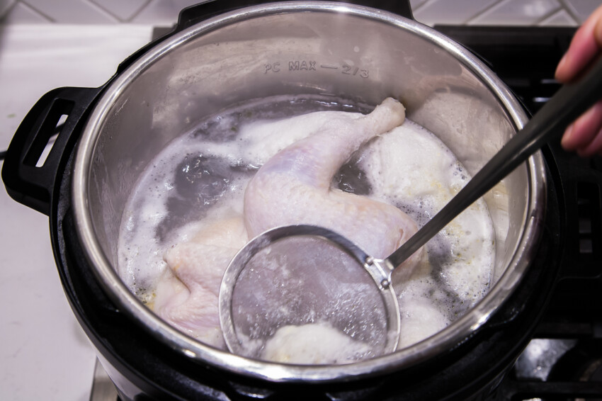 Stewing Hen Tea Tree Mushroom Soup - Preparation
